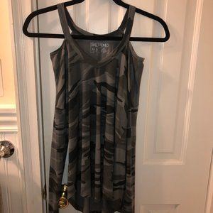 Camo Long Sleeve with Cold Shoulders